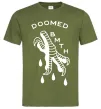 Чоловіча футболка Doomed Bring Me the Horizon Оливковий фото