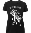 Женская премиум футболка Doomed Bring Me the Horizon Черный фото