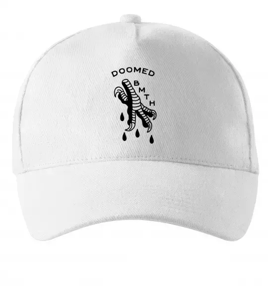 Кепка Doomed Bring Me the Horizon Білий фото