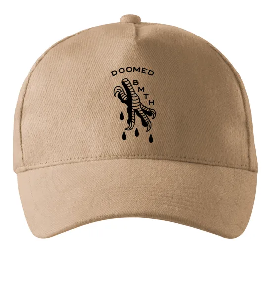 Кепка Doomed Bring Me the Horizon Песочный фото