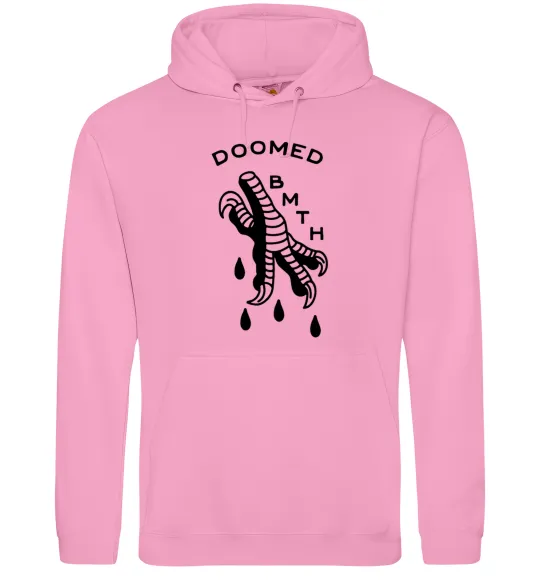 Жіноча толстовка (худі) Doomed Bring Me the Horizon Рожевий фото