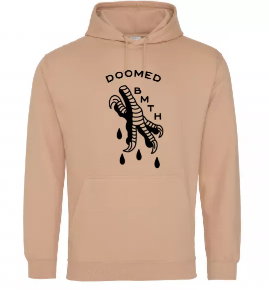 Жіноча толстовка (худі) Doomed Bring Me the Horizon Пісочний фото