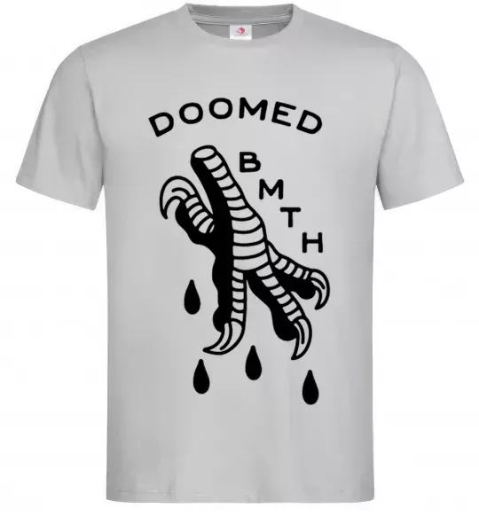Чоловіча футболка Doomed Bring Me the Horizon Сірий фото