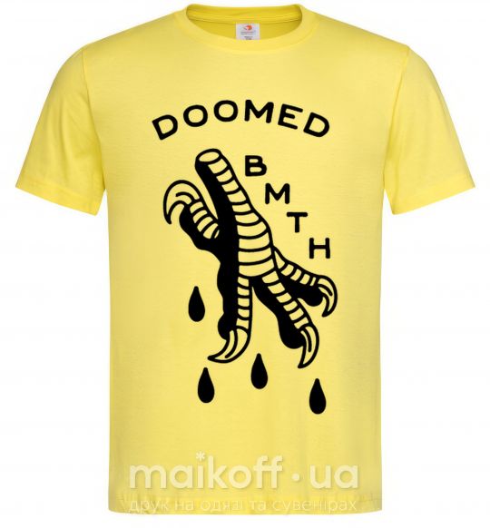 Чоловіча футболка Doomed Bring Me the Horizon Лимонний фото