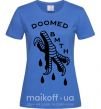 Женская футболка Doomed Bring Me the Horizon Ярко-синий фото