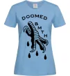 Жіноча футболка Doomed Bring Me the Horizon Блакитний фото