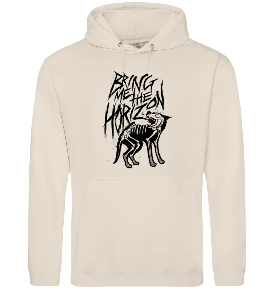 Женская толстовка (худи) Bring Me the Horizon Wolf bones Таш фото