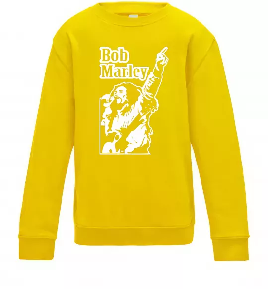 Дитячий світшот Bob Marley Сонячно жовтий фото