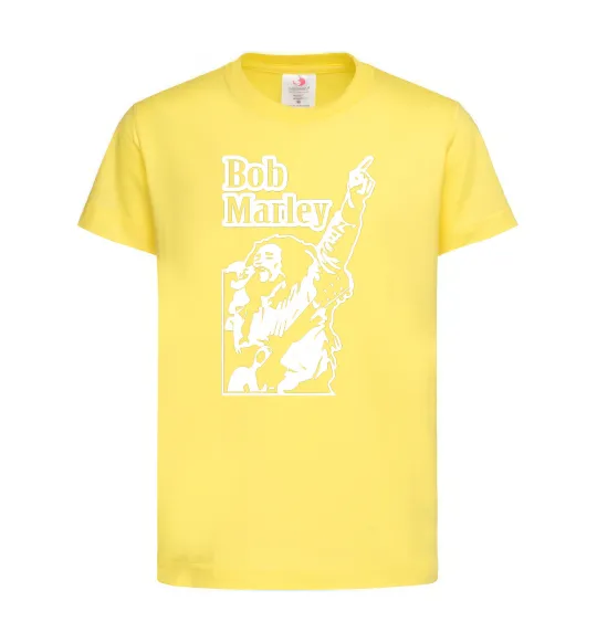 Дитяча футболка Bob Marley Лимонний фото
