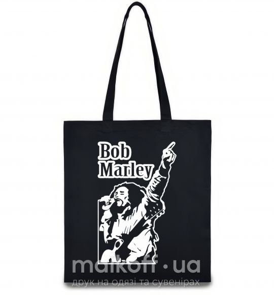 Эко-сумка Bob Marley Черный фото