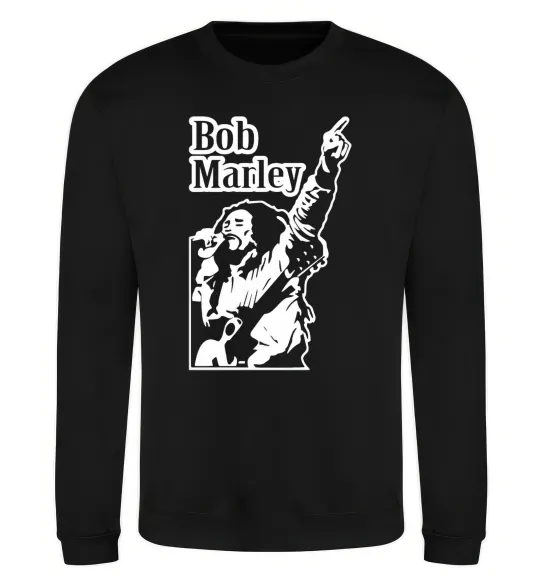 Світшот Bob Marley Чорний фото