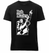 Мужская премиум футболка Bob Marley Черный фото