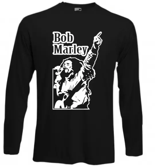 Лонгслив Bob Marley Черный фото