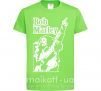 Детская футболка Bob Marley Лаймовый фото
