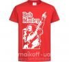 Дитяча футболка Bob Marley Червоний фото