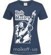 Жіноча футболка Bob Marley Темно-синій фото