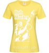 Жіноча футболка Bob Marley Лимонний фото