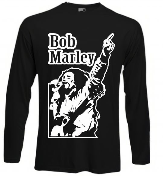 Реглан Bob Marley Черный фото