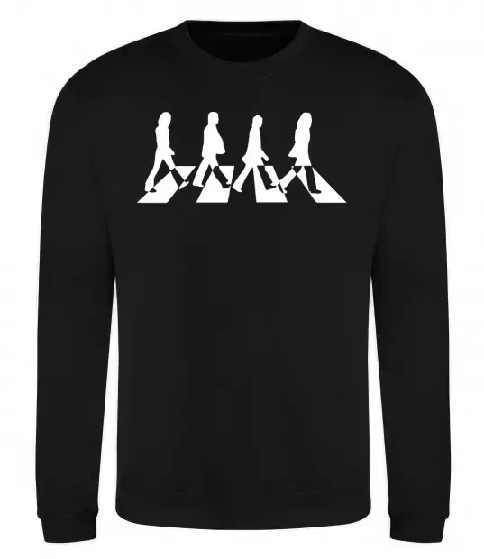 Світшот The beatles Abbey Чорний фото