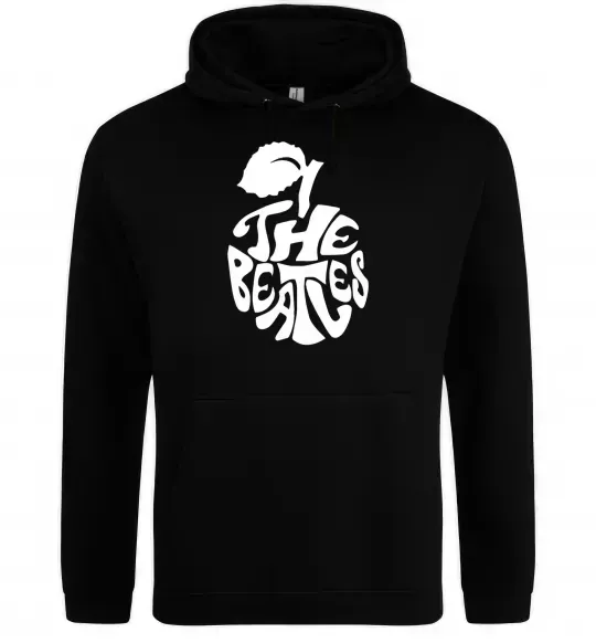 Жіноча толстовка (худі) The beatles apple Чорний фото