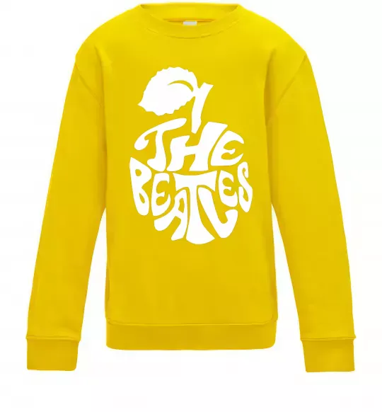 Дитячий світшот The beatles apple Сонячно жовтий фото