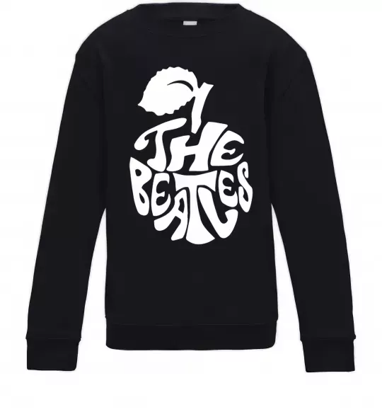 Дитячий світшот The beatles apple Чорний фото