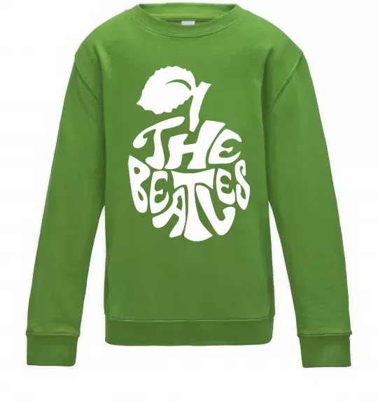 Дитячий світшот The beatles apple Лаймовий фото