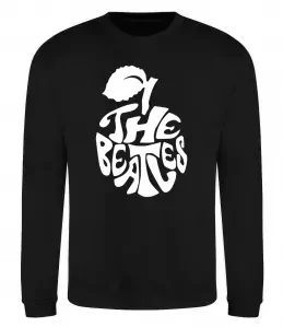 Світшот The beatles apple Чорний фото