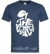 Чоловіча футболка The beatles apple Темно-синій фото