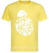 Чоловіча футболка The beatles apple Лимонний фото