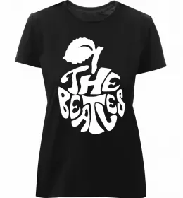 Женская премиум футболка THE BEATLES team Белый фото