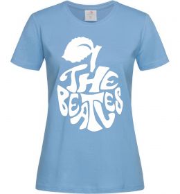 Женская футболка The beatles apple