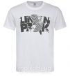 Мужская футболка Linkin park grey Белый фото