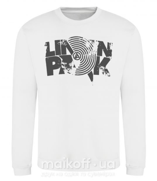Світшот Linkin park grey Білий фото