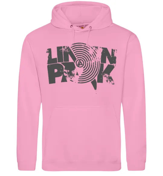 Жіноча толстовка (худі) Linkin park grey Рожевий фото