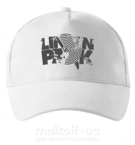 Кепка Linkin park grey Білий фото