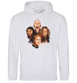 Женская толстовка (худи) Metallika color faces Женская толстовка (худи) Metallika color faces