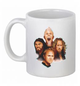 Чашка керамическая Metallika color faces Чашка керамическая Metallika color faces