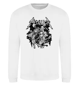 Свитшот Metallica time skull Черный фото