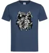 Чоловіча футболка Metallika band of skeletons Темно-синій Чоловіча футболка Metallika band of skeletons Темно-синій фото