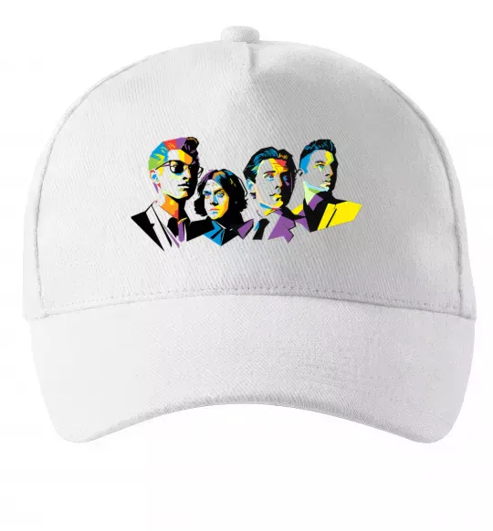 Кепка Arctic monkeys color Білий фото