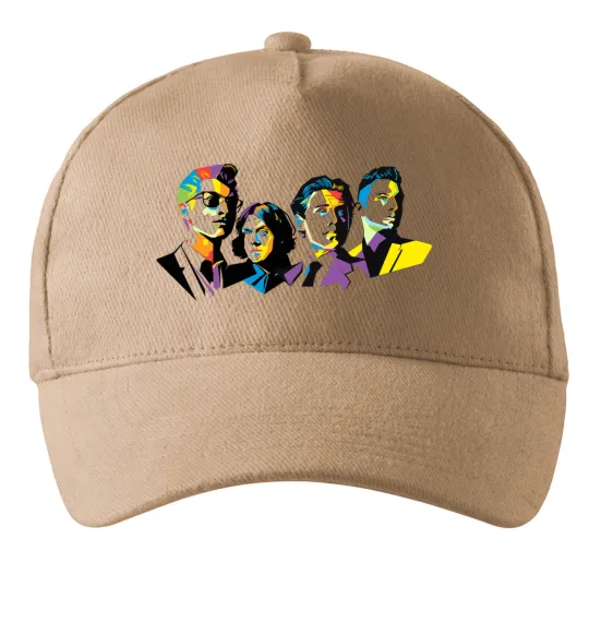 Кепка Arctic monkeys color Песочный фото