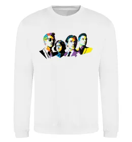 Свитшот Arctic monkeys color Белый фото