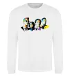 Свитшот Arctic monkeys color Белый фото
