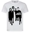 Мужская футболка Arctic monkeys figures Белый фото