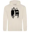 Мужская толстовка (худи) Arctic monkeys figures Таш фото