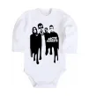 Детский боди Arctic monkeys figures Белый фото