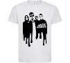Дитяча футболка Arctic monkeys figures Білий Дитяча футболка Arctic monkeys figures Білий фото
