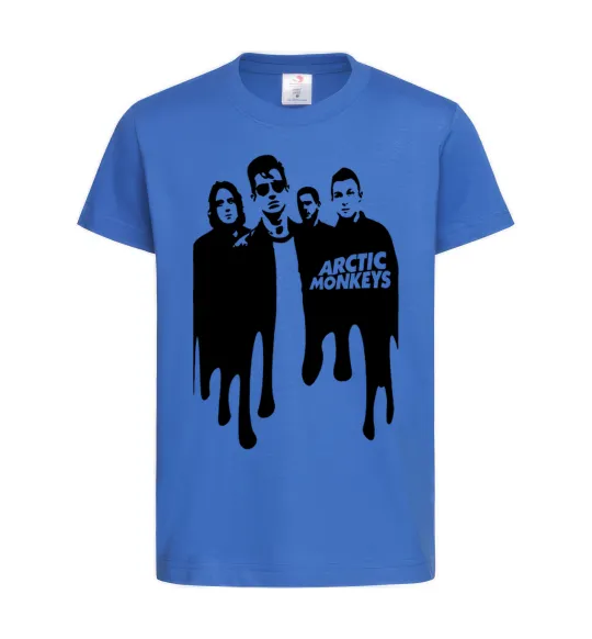 Дитяча футболка Arctic monkeys figures Яскраво-синій фото