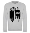 Світшот Arctic monkeys figures Сірий меланж фото